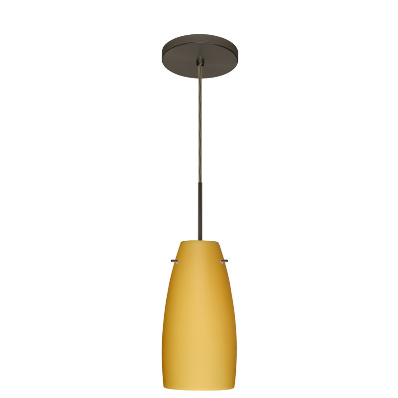 Luminaire suspendu 1 cloche pour une cloche Tao, Bronze, Titan, DEL