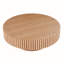 Table basse ronde en bois de 35,43 po pour le salon, table basse tambour artisanal moderne, table basse circulaire en bois pour petit espace.-1410346284-1410346282