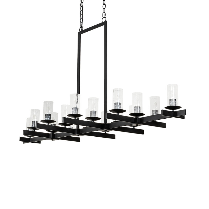 Lustre long 72 lumières 72 "Dante 72"