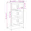 Highboard 68X39x123 Cm Steel-97913843