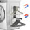 Rangement pour organiseur de cintres, support de cintre magnétique, support de rangement extensible pour cintres, support pour cintres (noir)