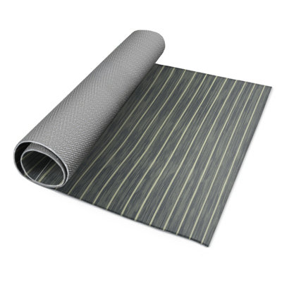 Tapis intérieur / extérieur gris HorizontalStripes