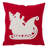 Solid Colour Cotton Blend Throw Pillow