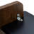 Modern Minimalist Dark Wood Grain Walnut Coffee Table, 39.3X23.6X17.7 Inches, Chic Surface Adds Sophistication To Living Space-1264239568