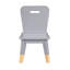 Gray 5-Piece Children's Table and Chair Set