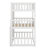 Triple Wood Bunk Bed, With Ladders, Guardrails Detachable Bunk Bed-322936120