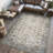 Hiero Persian Border Low-Pile Machine-Washable Cream/Terra Rug-348447633
