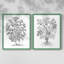 Reproduction encadrée de qualité I - Premium de B&W Plant - prêt à être accroché - aucun clou requis - aucun clou requis-94726751-94726757