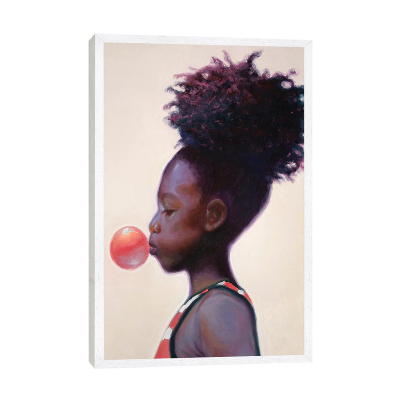 Blackberry by Alexander Grahovsky - Print on Canvas, 66.04 cm H x 45.72 cm W, White Framed Canvas