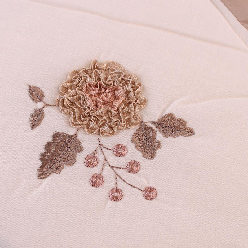 Cotton Blend, Polyester Patchwork Bedspread