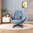 Similicuir bleu est en rupture de stock