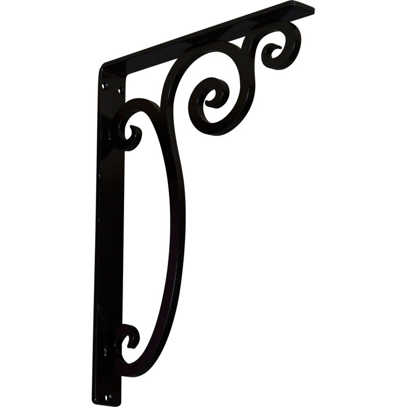 Support en fer forgé Avery, 1,5 po x 15 po