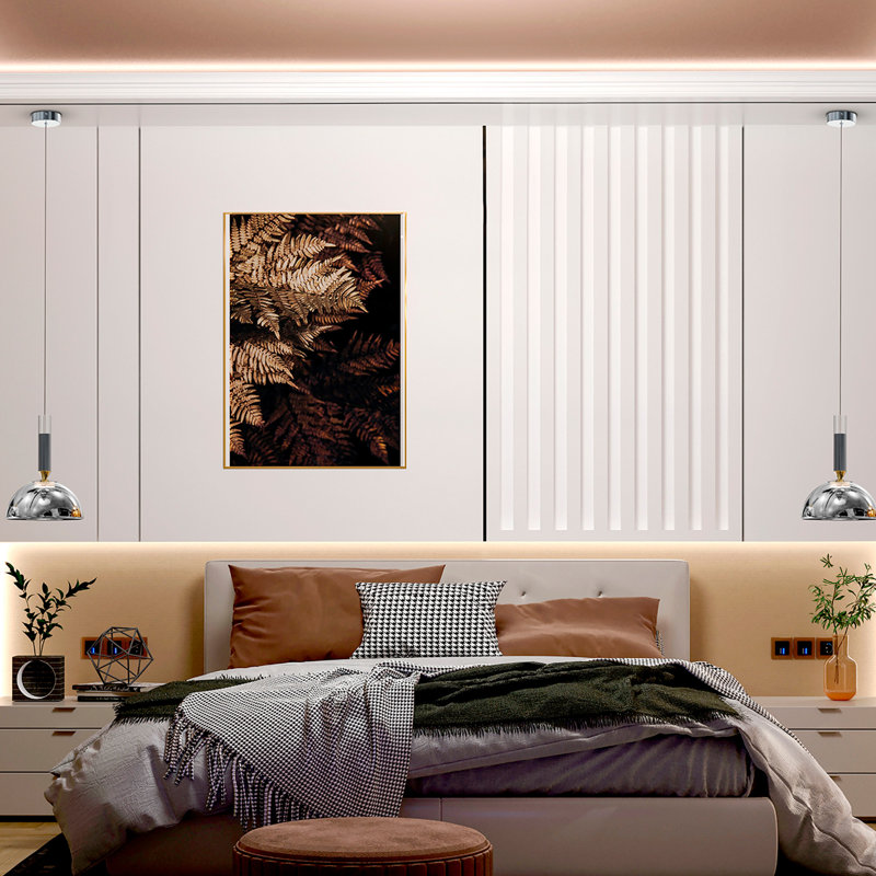 1 - Light LED Pendant, Silver
