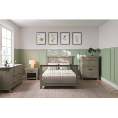 Denman Convertible 4 -Piece Nursery Furniture Set
