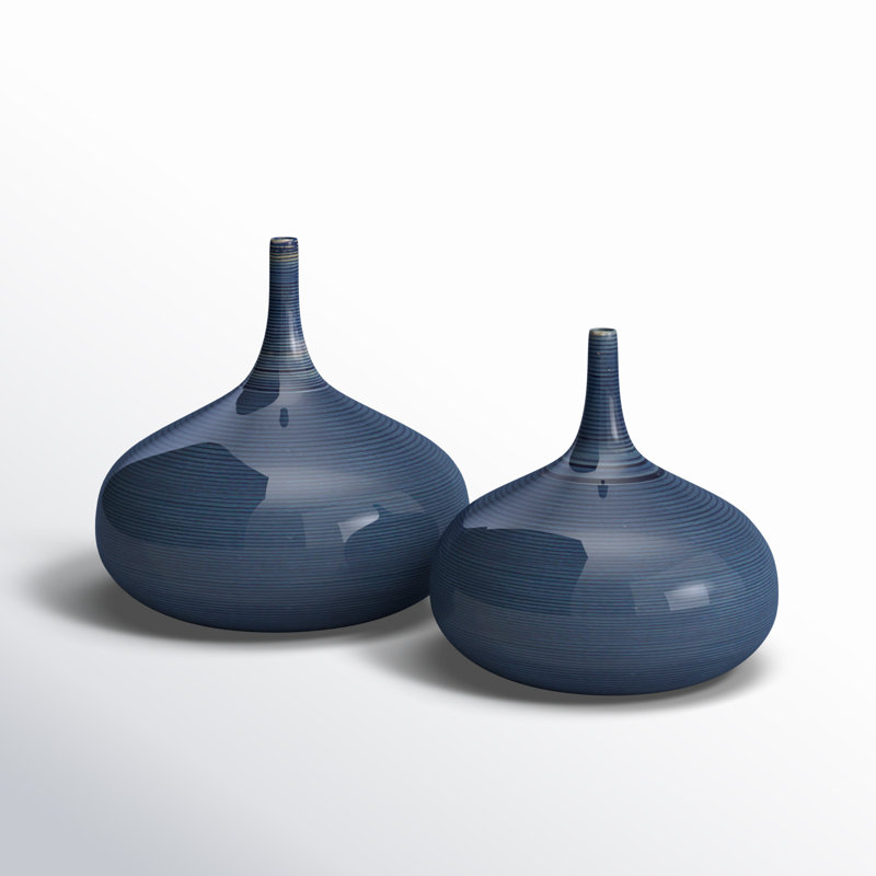 Ensemble de 2 bouteilles décoratives Caramont