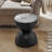 Solid Pine Wood End Table-1605523563