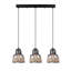 Luminaire suspendu géométrique à 3 lumières pour îlot de cuisine Hatherleigh