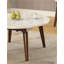 Table basse en marbre blanc Gasha