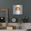 «Bright Rainbow I» par Ann Kelle Designs, art mural en métal-835990808