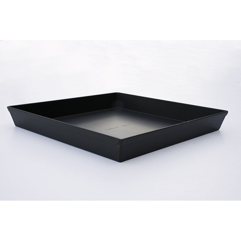 10-Inch Dark Aluminum Sicilian Style Pizza Pan