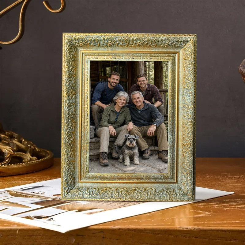 Cadre photo 11 "x 14" doré antique 1PC, Antique Gold, 1, 11" W x 14" H