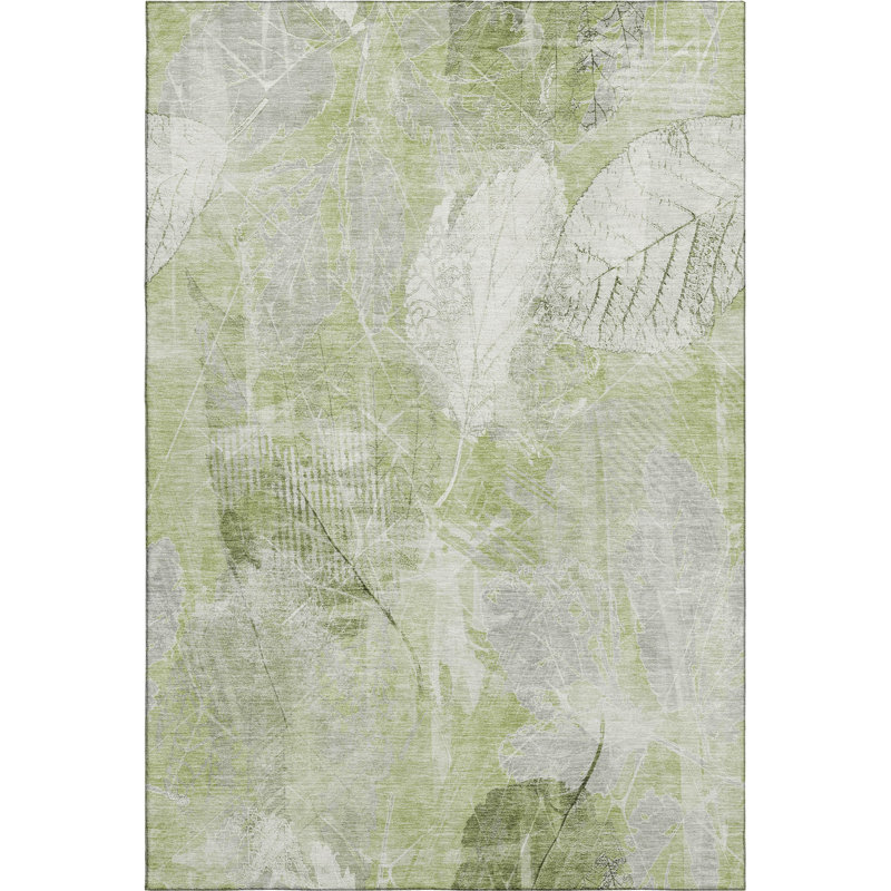 Premium Machine Washable Chelston AMF1850 Floral Rug, Rectangle 10' x 14'