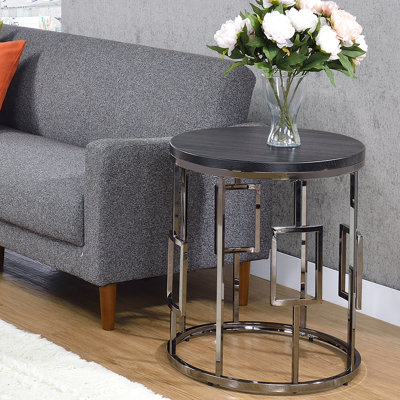 Davies Solid Wood Top End Table