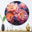 Daleigh - Horloge murale florale-658455647