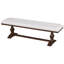 Banc de salle à manger 59,8 po Vintage