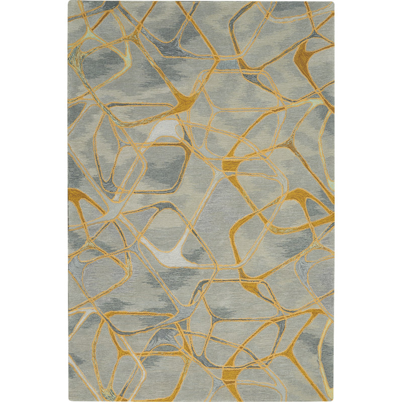 Lavonne Abstract Indoor Rug, Rectangle 7'9" x 9'9"
