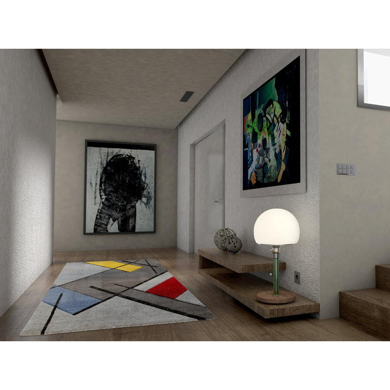 Maguire Geometric Area Rug, Rectangle 160 x 230cm