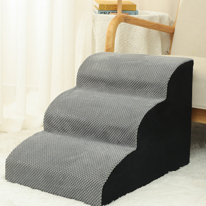 Watkinsville Collapsible Stairs With 3 Steps, 40 H x 40 W x 59 D cm