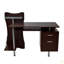 Bureau d'ordinateur élégant avec rangement