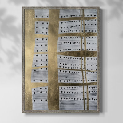 Trim & Flecks I Framed Print - Solid Wood