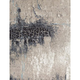Hand-Knotted High-Quality Beige and Blue Area Rug