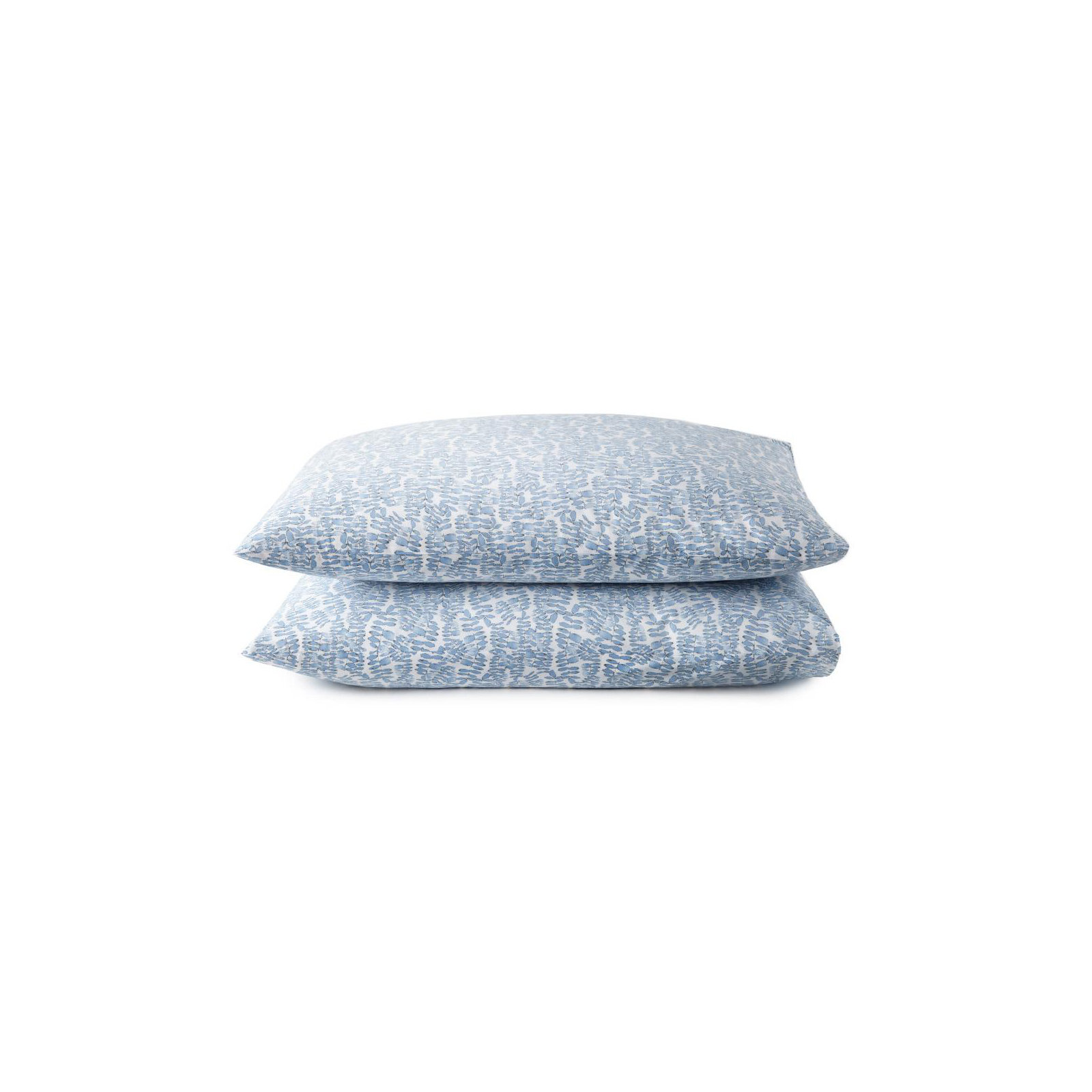 Fern 100% Cotton Envelope Sham, King, Denim