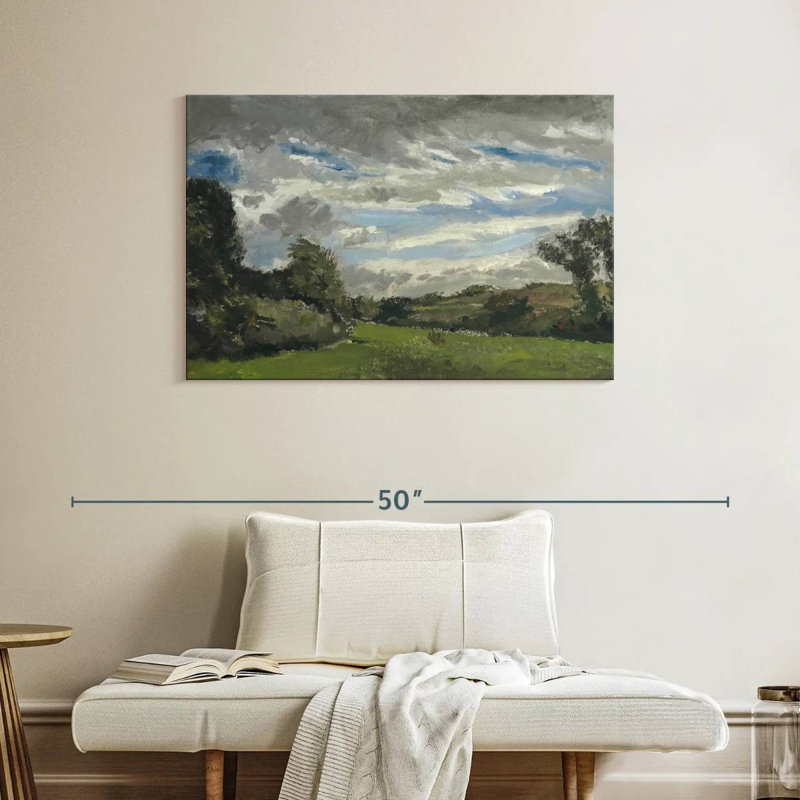 Paysage avec dunes à Alvord, H 26 po x l 39 po
