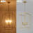 5 - Light Dimmable Lantern Square/Rectangle Chandelier-413200722