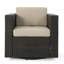 Chaise d'extérieur pivotante avec coussins-1732944807
