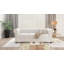 Chesterfield  3 - Piece Living Room Set with Sleeping Function Made of Vegan Leather with Solid Wood Legs-493990990