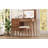 39 Inch Retro Bohemian Style Vanity Desk With Mirror, LED Lights, And Storage, Perfect For Makeup And Small Spaces