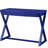 Rectangular Writing Desk In Blue With Stylish And Storage 1 Console Twilight