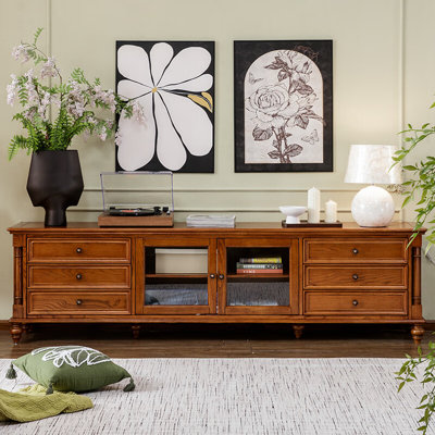 American-style Simple and Retro TV Cabinet
