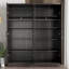 Double garde-robe avec 4 portes minces! -105840237