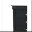 Commode 5 tiroirs à finition noire