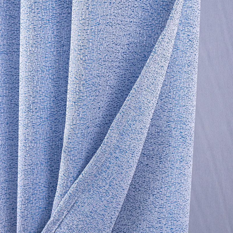 Panneau de rideau simple obscurcissant en polyester Misheel, Bleu