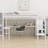Loft Bed With L-Shaped Desk And USB, Wardrobe And Adjustable Shelf And LED-532812418