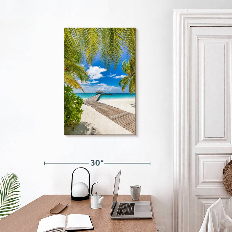 Aletra Maldives Seaside Dock, 30" H x 20" W