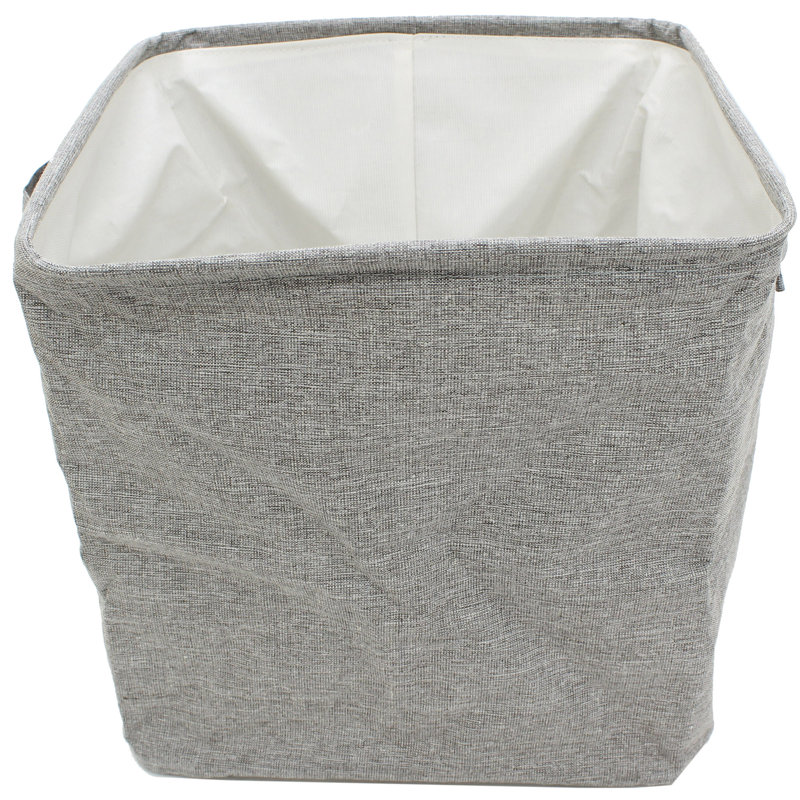 Panier en tissu de rangement carré