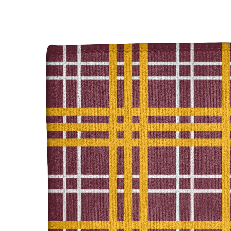 Tapis rouge à carreaux, Rectangle 2 pi x 3 pi
